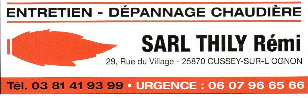 Dépannage chaudière - sarl Thily Rémi