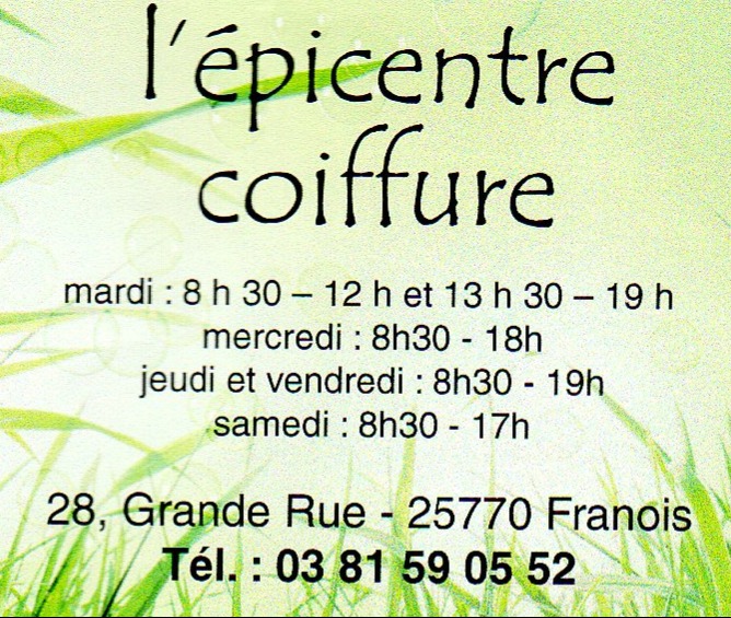 Coiffeur - L'épicentre coiffure