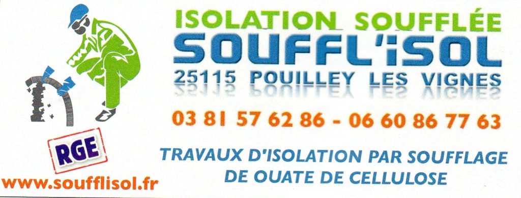 Isolation soufflée - Souffl'isol