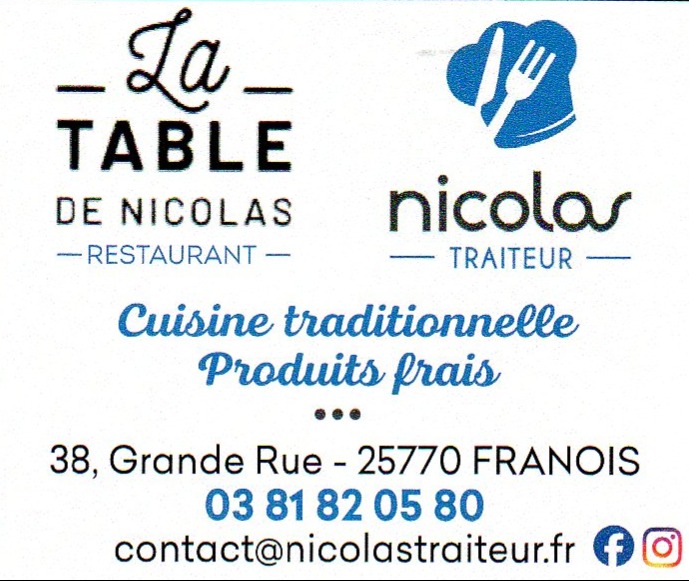 Restaurant - La table de Nicolas